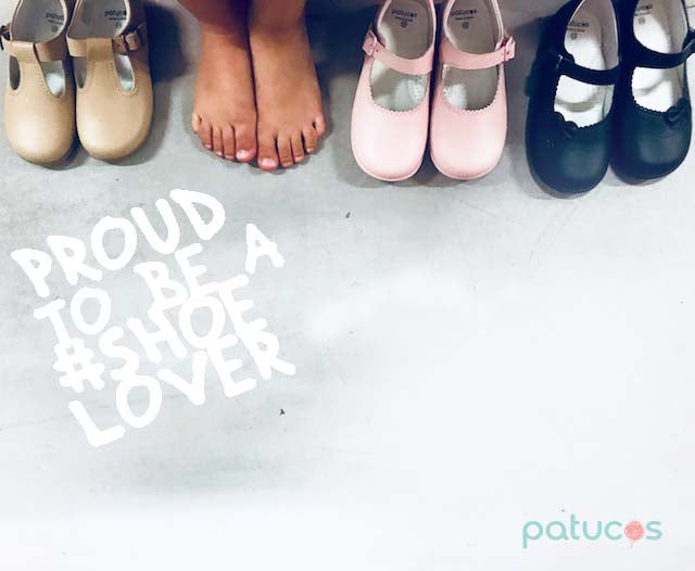 Children european leather shoes proud to be a #shoelover