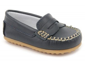 Patucos Infant Casual Navy Shoes for Boys moccasin