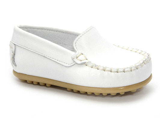 Patucos Infant Casual White Shoes for Boys and Girls