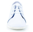 Classic Soft Leather Booties White for boys and girls by Patucos