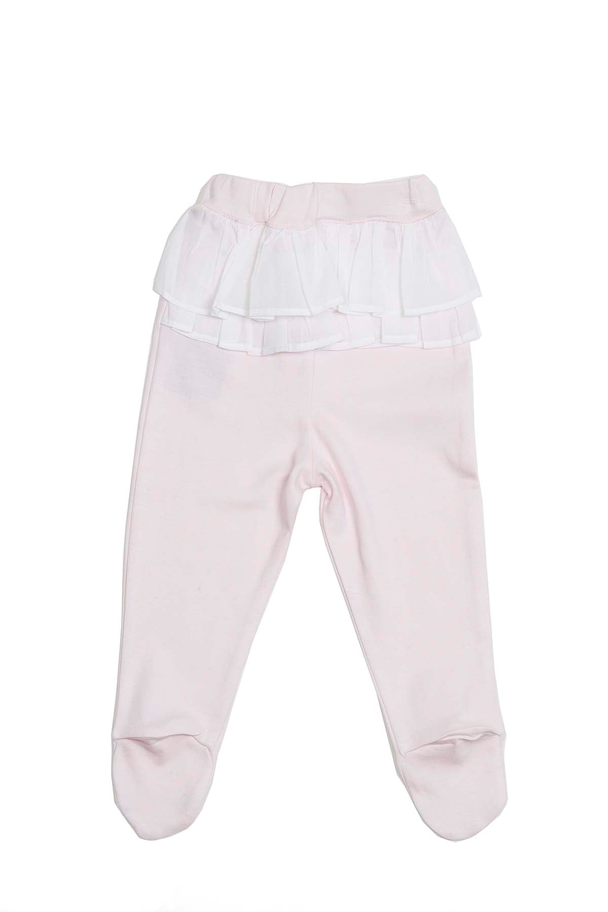 Pink ruffled Pants Pima Cotton