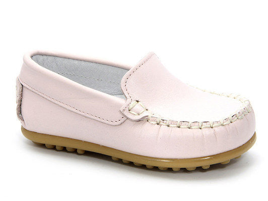 Leather Moccasin Pink Shoes for Girls Patucos shoes