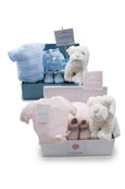Patucos Newborn "All you need' Basket for boys and girls