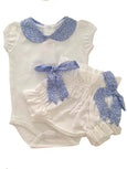 Pima Cotton Body and culotte baby girl